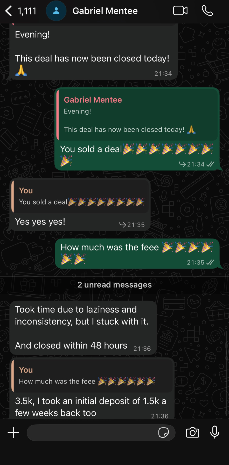 Client result screenshot 8